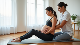 Lumbalgia en embarazadas: pautas seguras de movimiento