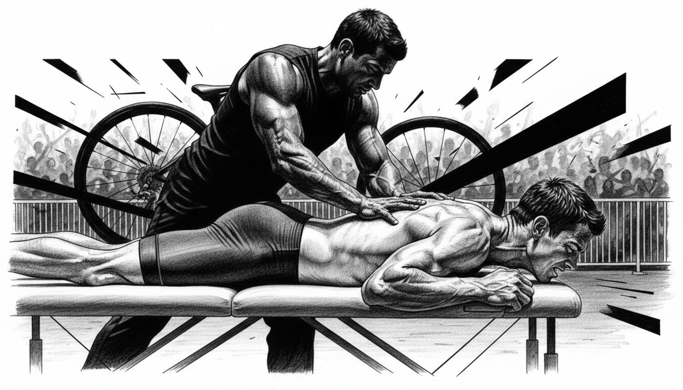 Masaje deportivo para ciclistas: mejora tu rendimiento y previene lesiones